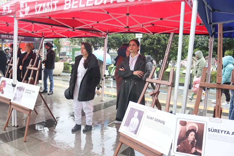 İZMİT BELEDİYESİ Bİ DÜNYA KADIN CANLI HEYKEL SERGİSİ GERÇEKLEŞTİRECEK