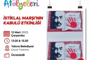 YALOVA BELEDİYESİ’NDEN MİNİKLERE ÖZEL İSTİKLAL MARŞI ETKİNLİĞİ