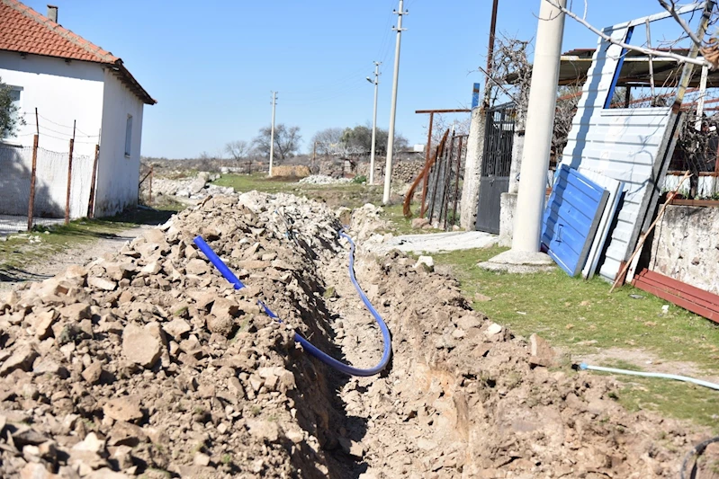 Kışla Mahallesi’ne yeni içme suyu şebeke hattı