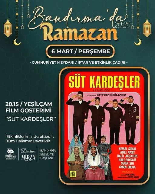 Yeşilçam klasiği “Süt Kardeşler” filmini izliyoruz!