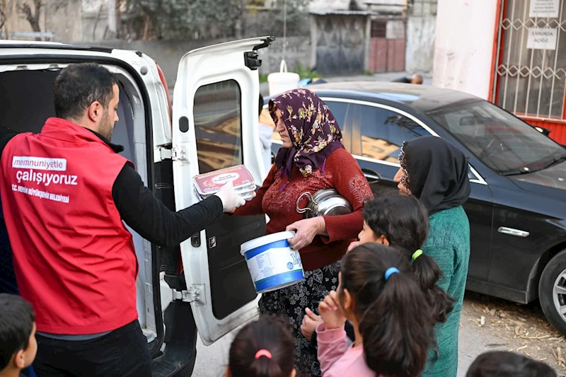 Büyükşehir Ramazan’ın Bereketini Sofralara Taşıyor