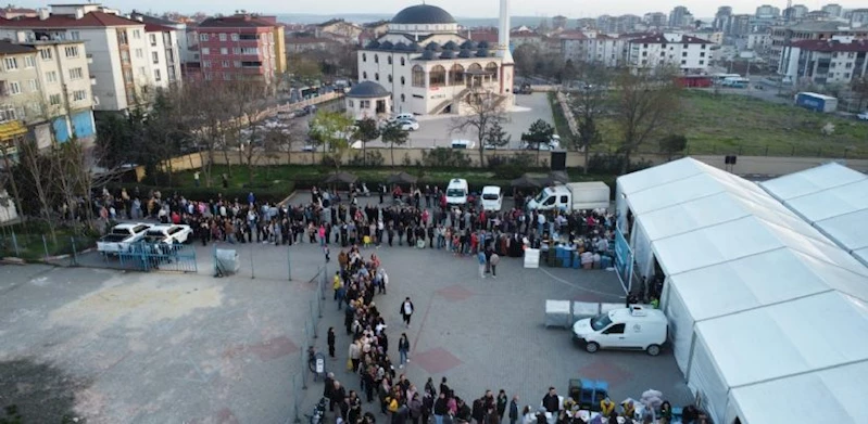 Çorlu Belediyesinin Birlik ve Beraberlik Sofralarına Yoğun İlgi