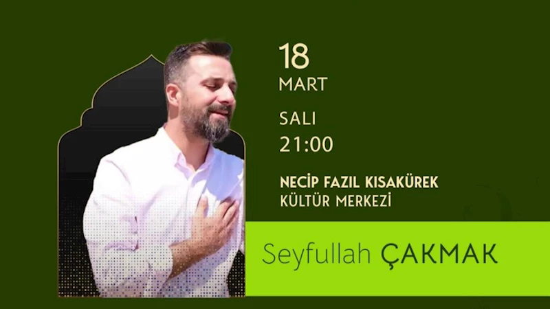 Seyfullah Çakmak, İlahi Dinletisiyle Gönüllere Dokunacak