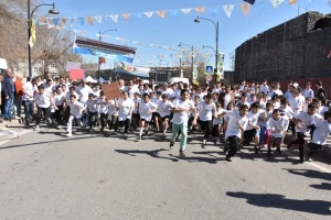 Newroz Halk Koşusu coşkuyla gerçekleşti