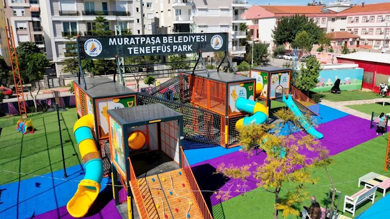 Teneffüs Park’a yeni oyun parkuru