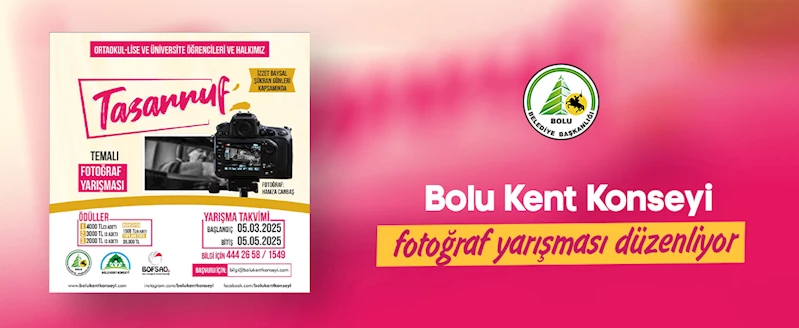 Bolu Kent Konseyi fotoğraf yarışması düzenliyor