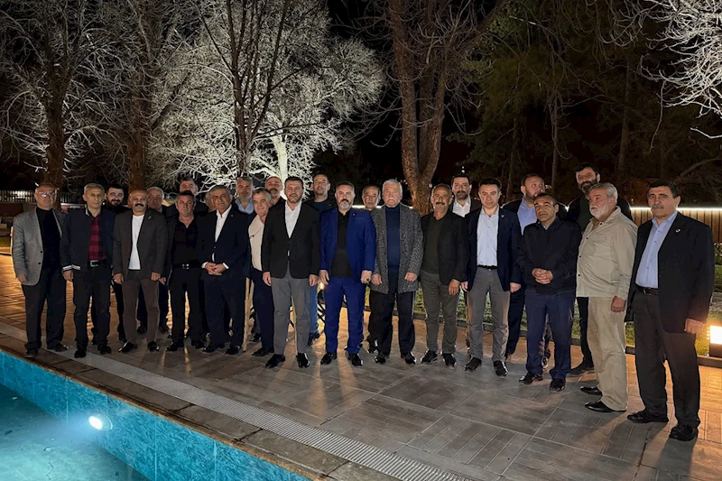 Başkan Çetinkaya Muhtarlarla Sahurda Buluştu