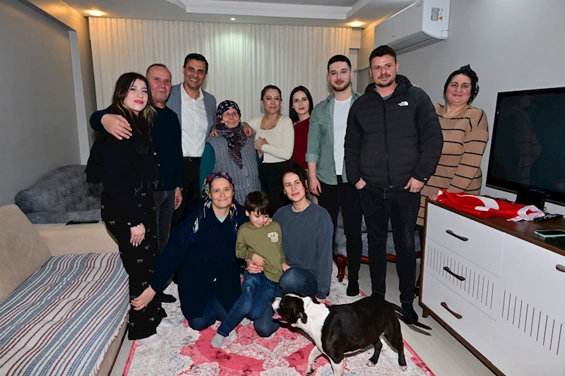Başkan Zeyrek, İlk İftarda Şehit Ailesinin Sofrasına Konuk Oldu