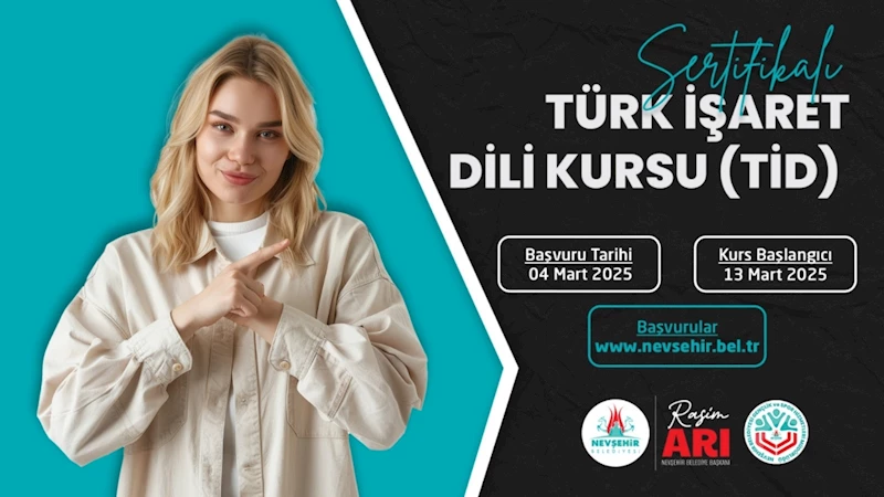 “Sertifikalı Türk İşaret Dili” Kursu Açılacak