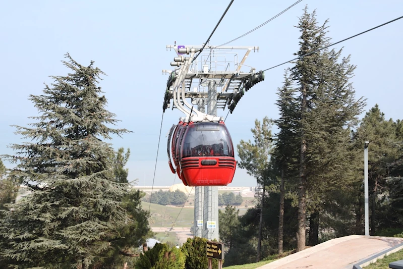 Amisos Teleferik Hattı yeniden hizmet vermeye başlıyor