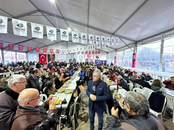 Ramazan’ın bereketini ve paylaşmanın güzelliğini hemşehrilerimizle birlikte iftar çadırımızda yaşadık