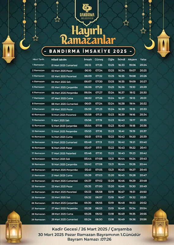 HAYIRLI RAMAZANLAR