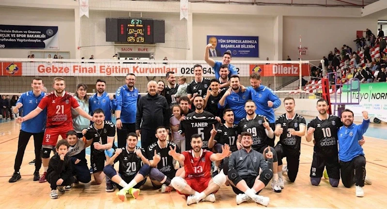 Gebze Voleybol Takımı; Şampiyonluğa adım adım…