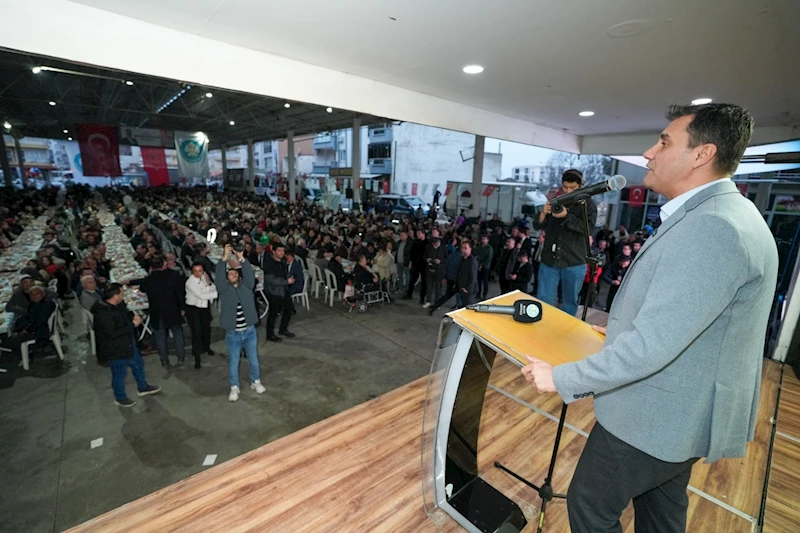 Bereket Sofrası Saruhanlı’da Kuruldu