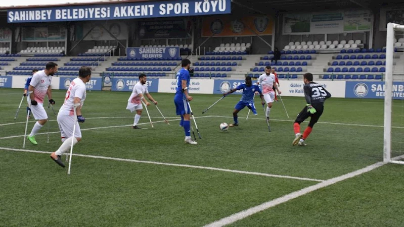 Şahinbey Ampute Kupada Emin Adımlarla 8-1