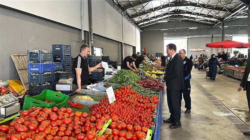 BAŞKAN HASAN KILCA ZABITA EKİPLERİYLE DENETİME ÇIKTI