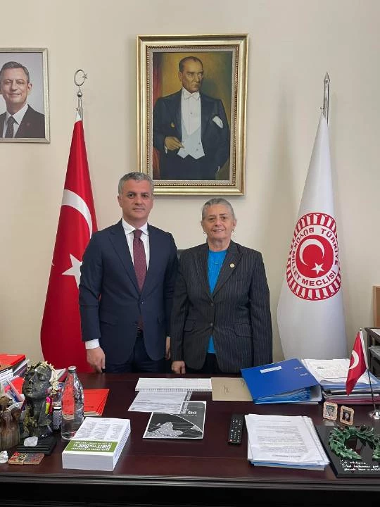 BAŞKANIMIZ TRABZON MİLLETVEKİLİMİZİ MAKAMINDA ZİYARET ETTİ