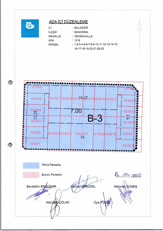 Yenimahalle 1018 Ada İçi Düzenlemesi