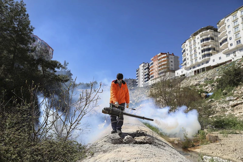 Büyükşehir Gülnar’da Temizlik ve İlaçlama Çalışmalarını Aralıksız Sürdürüyor