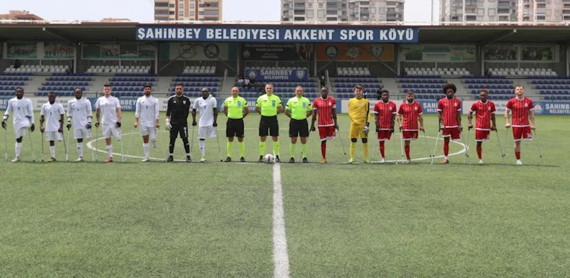 Şahinbey Ampute Finalde 1-0