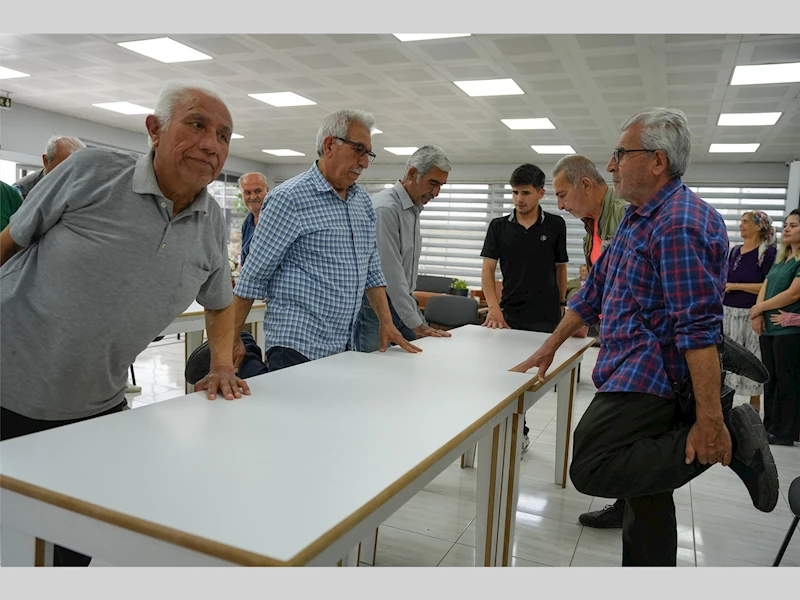 SOHBET, SAĞLIK VE DAYANIŞMA: TARSUS BELEDİYESİ EMEKLİ EVİ’NE BÜYÜK İLGİ