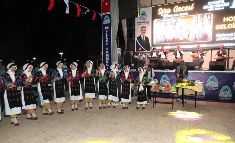 Eyyübiye Millet Bahçesi’nde Muhteşem Gece
