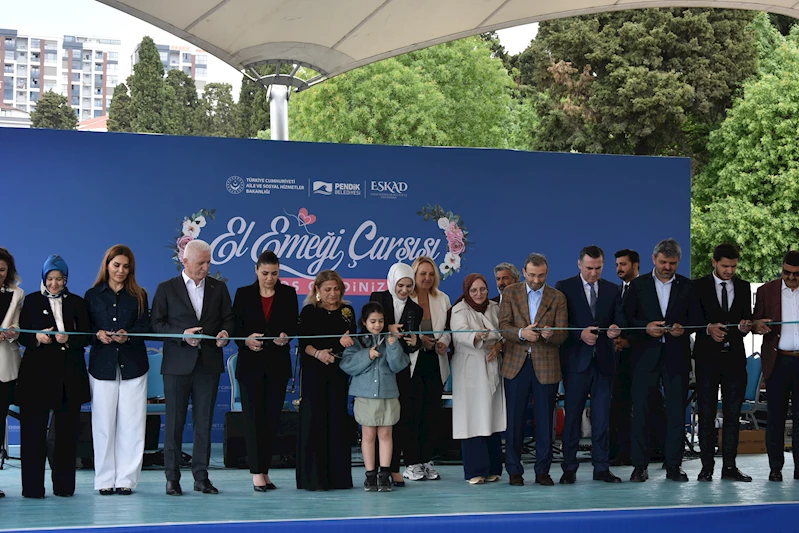 El Emeği Çarşısı Anneler Günü’nde Açıldı
