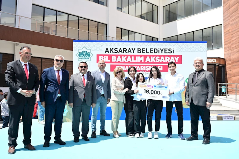 AKSARAY’DA BİLGİ VE SANATIN BULUŞTUĞU FİNAL HEYECANI