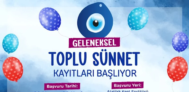 Çorlu Belediyesi Toplu Sünnet Kayıtları Başlıyor