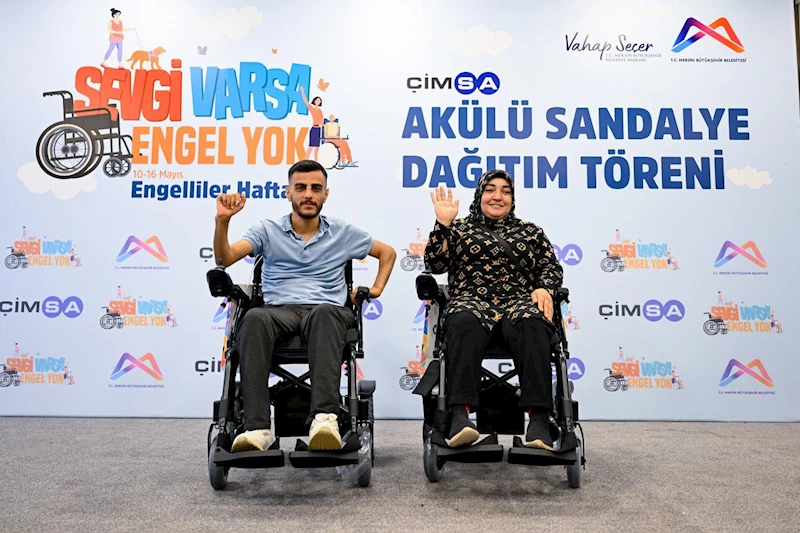 Mersin’de Engeller Kalkıyor: Büyükşehir’den Akülü Sandalye Desteği