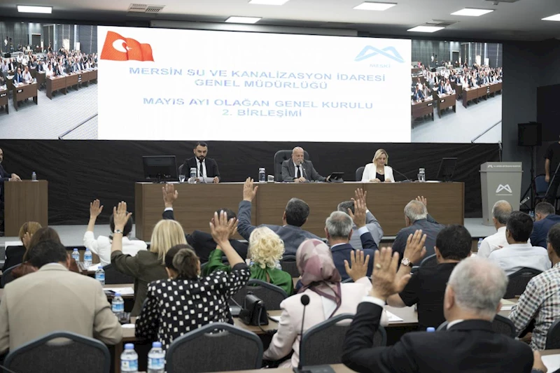 MESKİ Mayıs Ayı Olağan Genel Kurulu’nun 2. Birleşimi Gerçekleşti