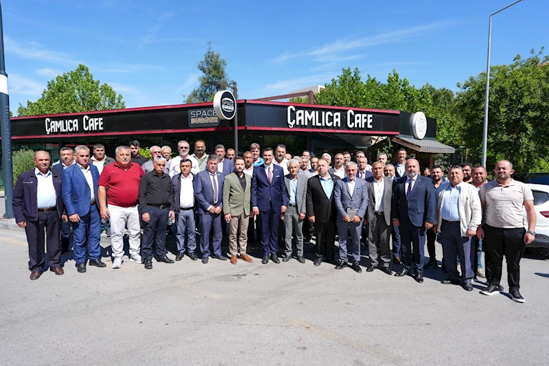 Başkan Zeyrek Halk Otobüsü Esnafıyla Bir Araya Geldi