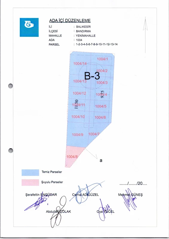 Yenimahalle 1004 Ada İçi Düzenlemesi