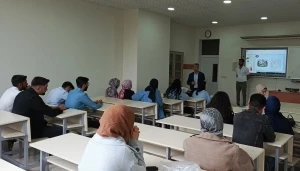 Dicle Üniversitesinde öğrencilere iklim değişikliği eğitimi
