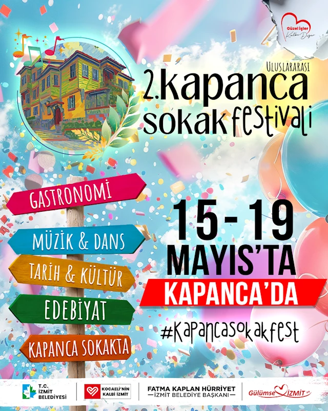 ULUSLARARASI 2.KAPANCA SOKAK FESTİVALİ BAŞLIYOR!