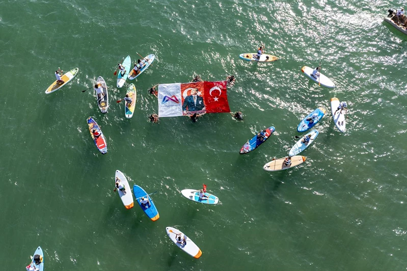 Mersin Büyükşehir Belediyesi ile Havada, Karada ve Denizde 19 Mayıs Coşkusu Yaşandı