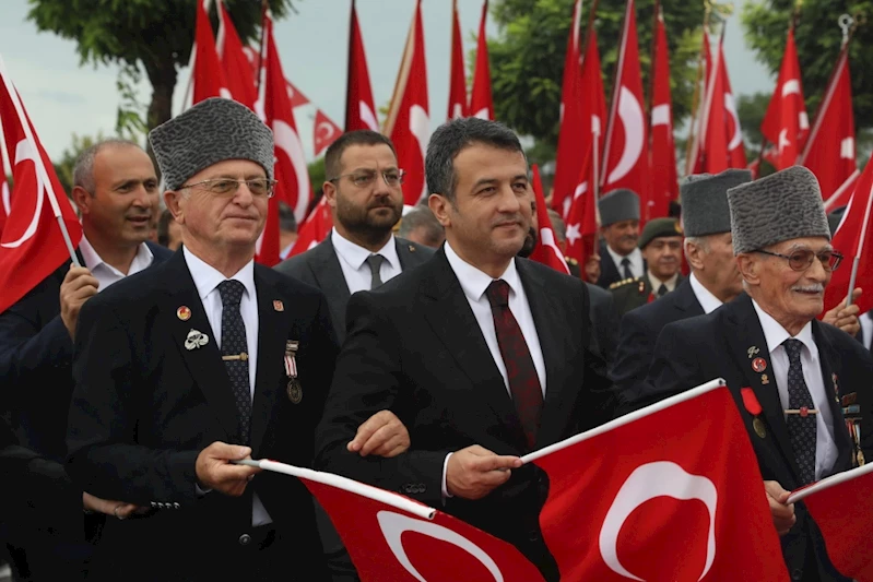 SAMSUN’DA 19 MAYIS COŞKUYLA KUTLANIYOR