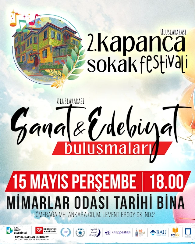ULUSLARARASI SANATÇILAR 15 MAYIS’TA İZMİT’TE BİR ARAYA GELİYOR