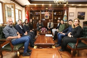 İçmimarlar Odasından Eş Başkanlara ziyaret