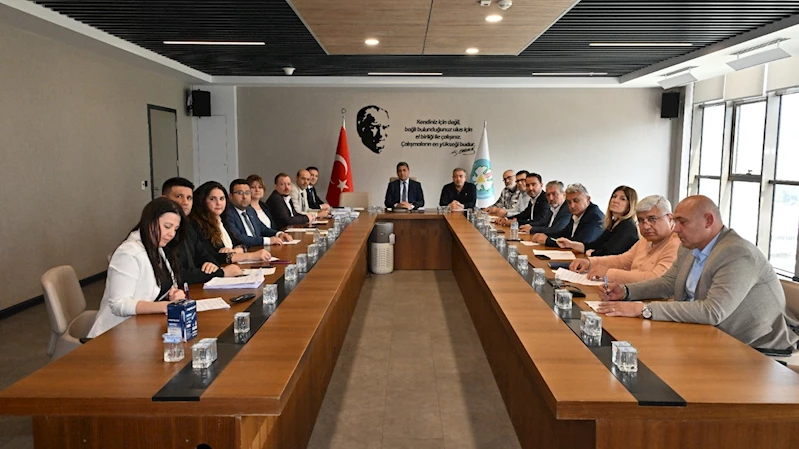 Büyükşehir’de Encümen Toplantısı Gerçekleşti