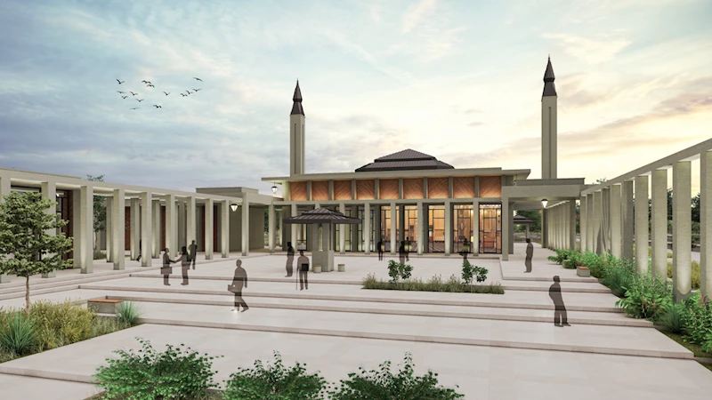 AKSARAY BELEDİYESİN’NDEN YENİ ŞEHİR MEZARLIĞI HİZMETE ALMA VE KÜLLİYEYE PROJESİ TEMEL ATMA TÖRENİNE DAVET ETTİ