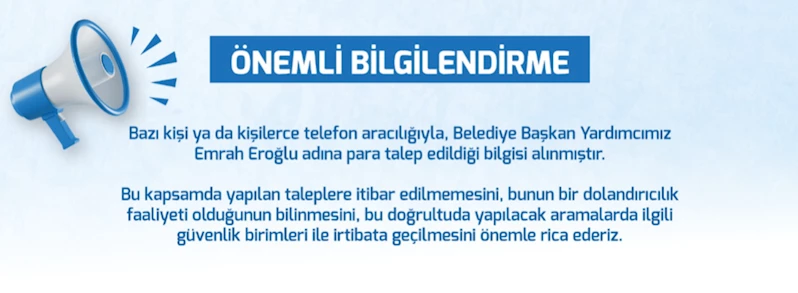Önemli Bilgilendirme