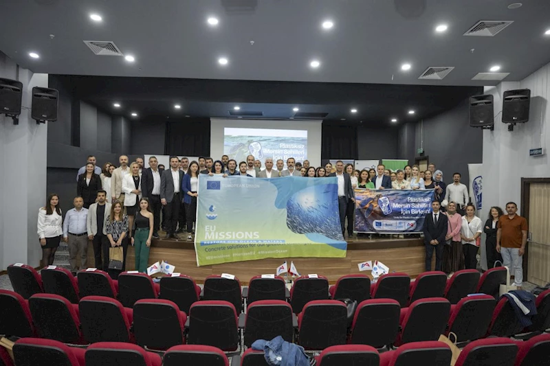 ‘Plastiksiz Mersin Sahilleri İçin Birleşiyoruz’ Projesinin Kapanış Toplantısı Gerçekleştirildi