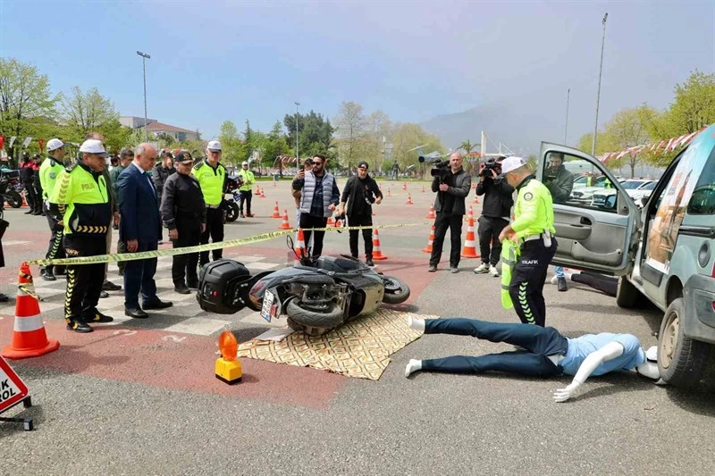 Ordu’da, Trafik Haftası Kapsamında Etkinlik Düzenlendi