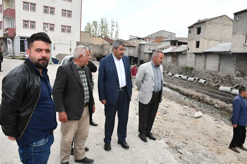 BAŞKAN TAŞKIN, İNÖNÜ VE ÇAY MAHALLESİ