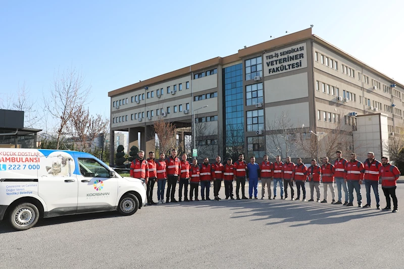 KOCASİNAN BELEDİYESİ’NDEN VETERİNERLİK PERSONELİNESERTİFİKALI EĞİTİM