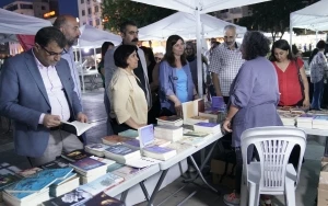 Eş Başkanlardan Kürtçe Kitap Günleri’ne destek ziyareti