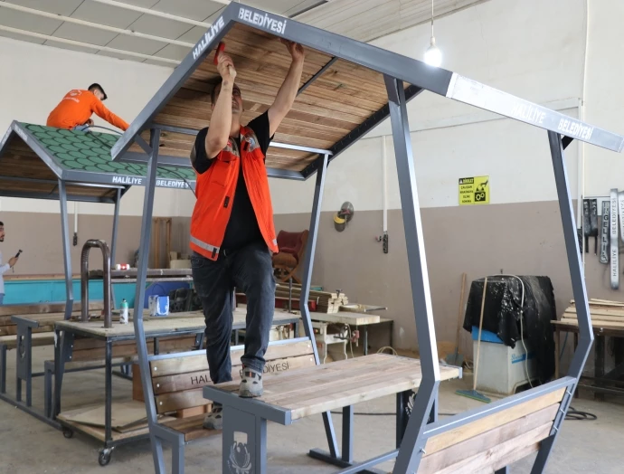 HALİLİYE’DE PARKLAR İÇİN TASARRUFLU ÜRETİM MODELİ