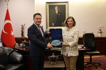 BABACAN’DAN BAŞKAN ÜNLÜCE’YE ZİYARET