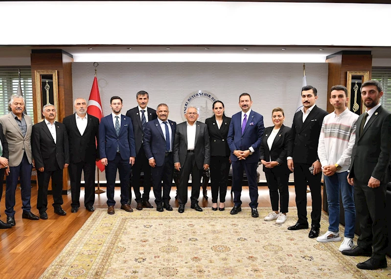 Başkan Büyükkılıç, Avrupa’daki Kayserili Hemşehrilerini Konuk Etti